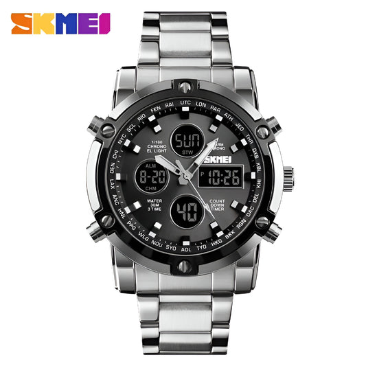 SKMEI Sports Fashion Quartz Dual Display