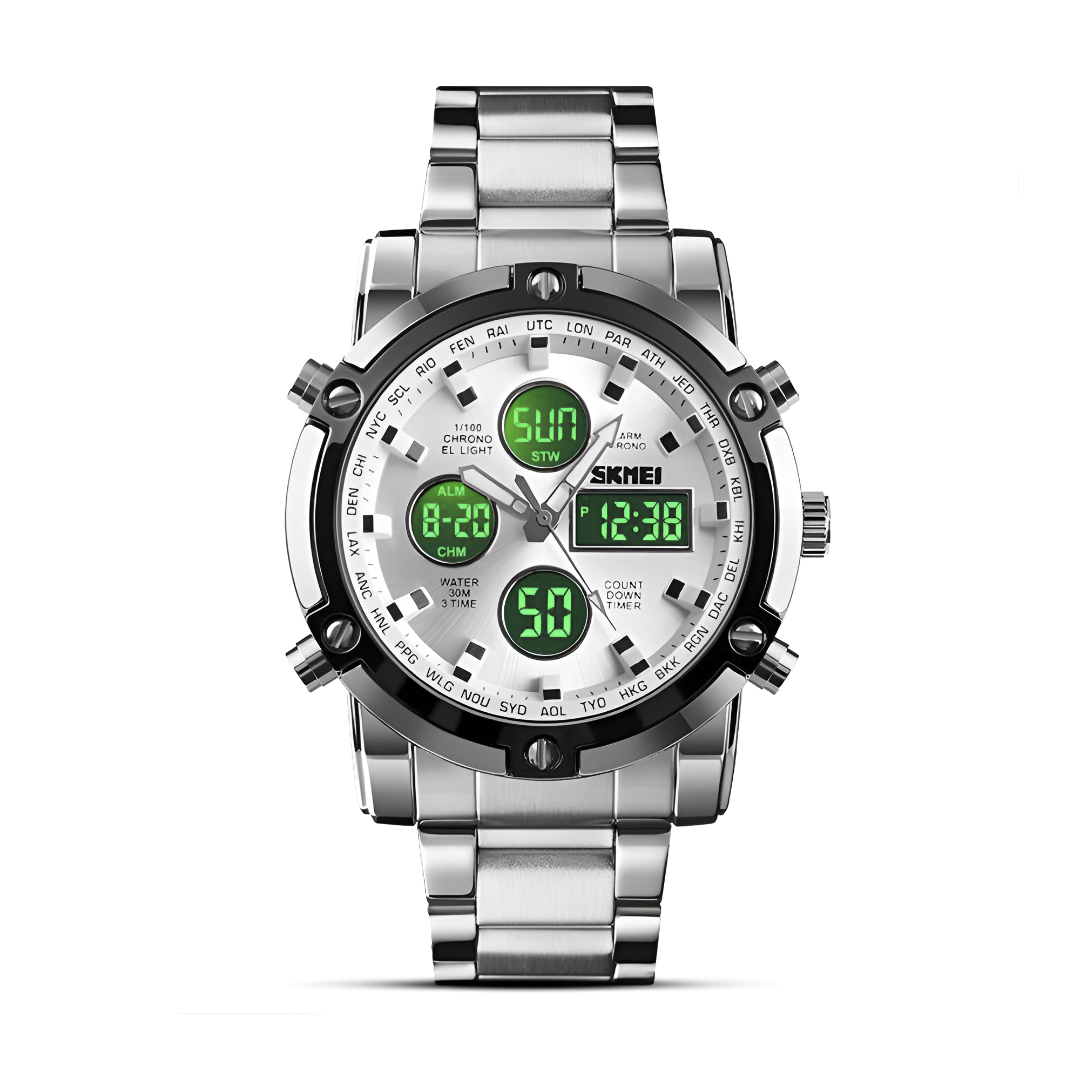 SKMEI Sports Fashion Quartz Dual Display