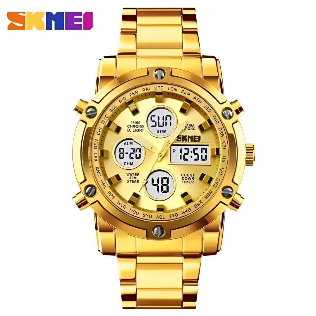 SKMEI Sports Fashion Quartz Dual Display
