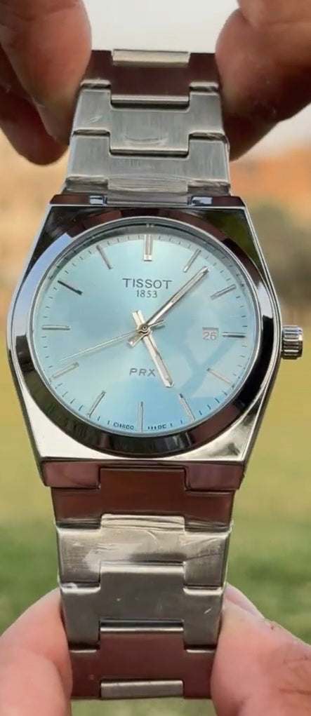 Tissot PRX (Curved Glass-Tiffany)